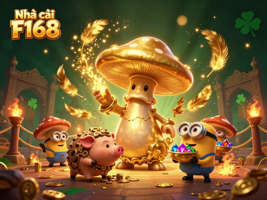 Experience stunning magic and treasure hunting at Nhà cái F168 with vibrant gaming scenes.