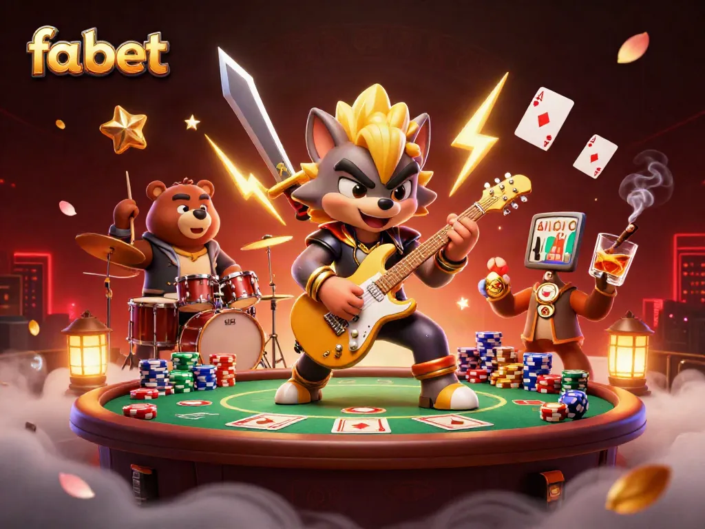 Experience thrilling gameplay and high-stakes moments at fa bet with vibrant casino elements like poker chips and cards.