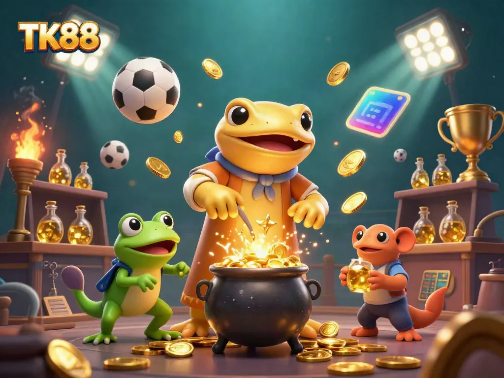 Engage in thrilling gameplay at TK88 with captivating characters and rich casino elements.