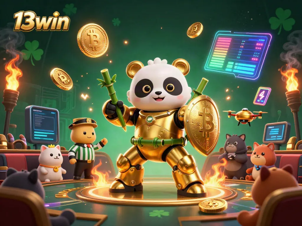 Engage with thrilling gameplay at 13win featuring vibrant characters in a casino setting.