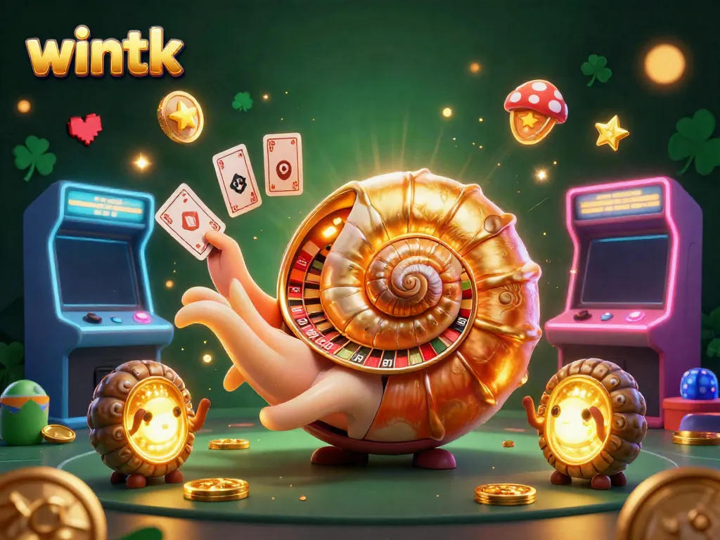 Experience thrilling gameplay at Wintk Casino with vibrant, immersive illustrated gaming scene.