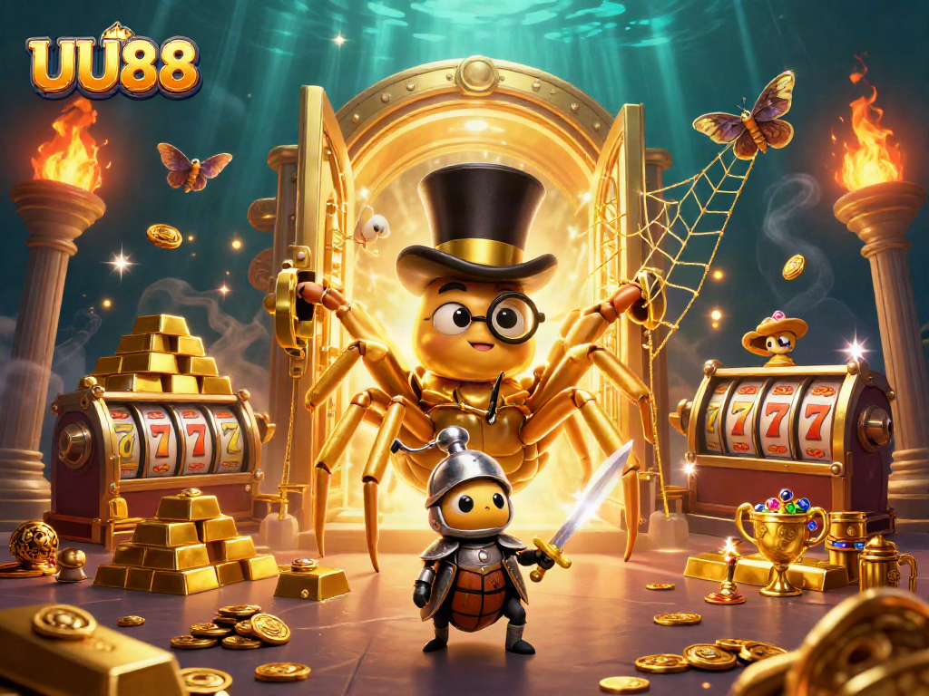 Spin reels and win big with UU88 while exploring a vibrant casino adventure.