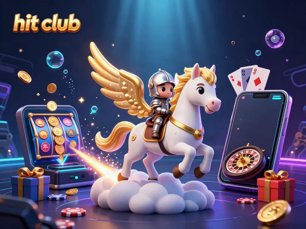 Experience thrilling gameplay with hit club’s exciting 3D casino scene packed with dynamic elements.