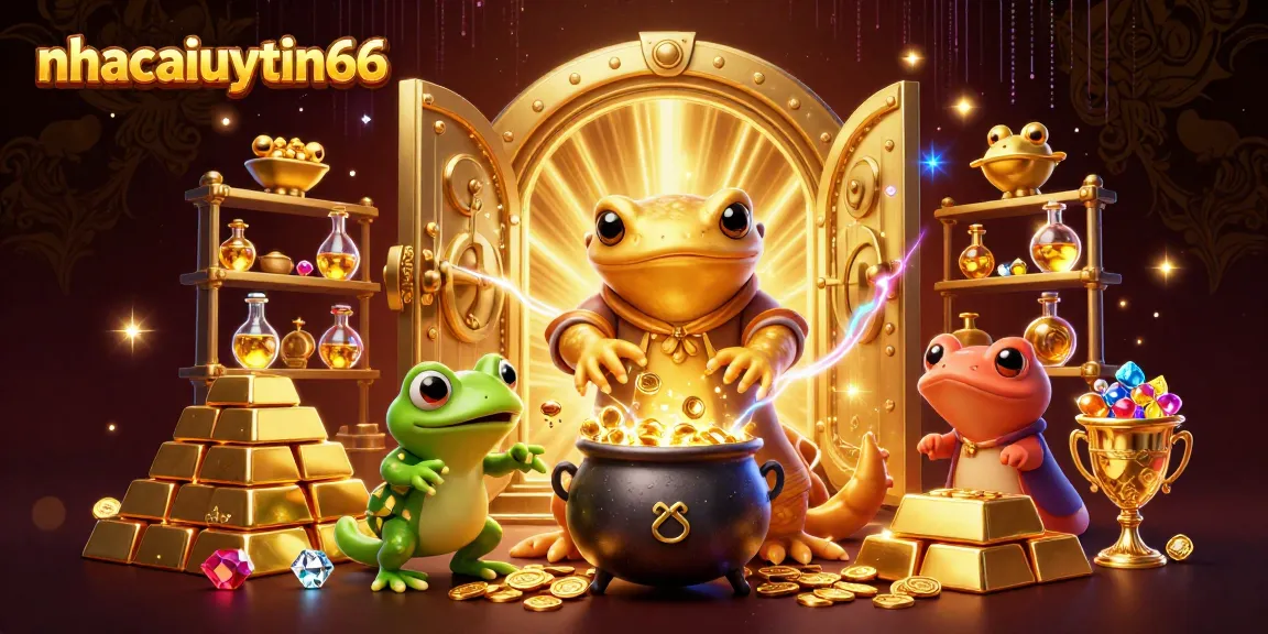 Engage with nhacaiuytin66 as the golden alchemist transforms metals into rewarding gold coins.