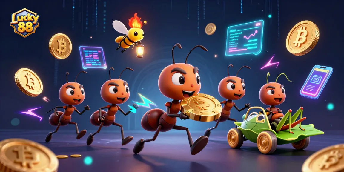 Experience thrilling gameplay with Lucky 88 in a vibrant 3D casino adventure.