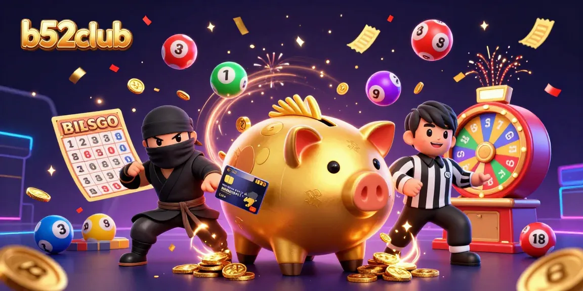 Experience thrilling wins at b52club with vibrant casino elements and dynamic characters in action.