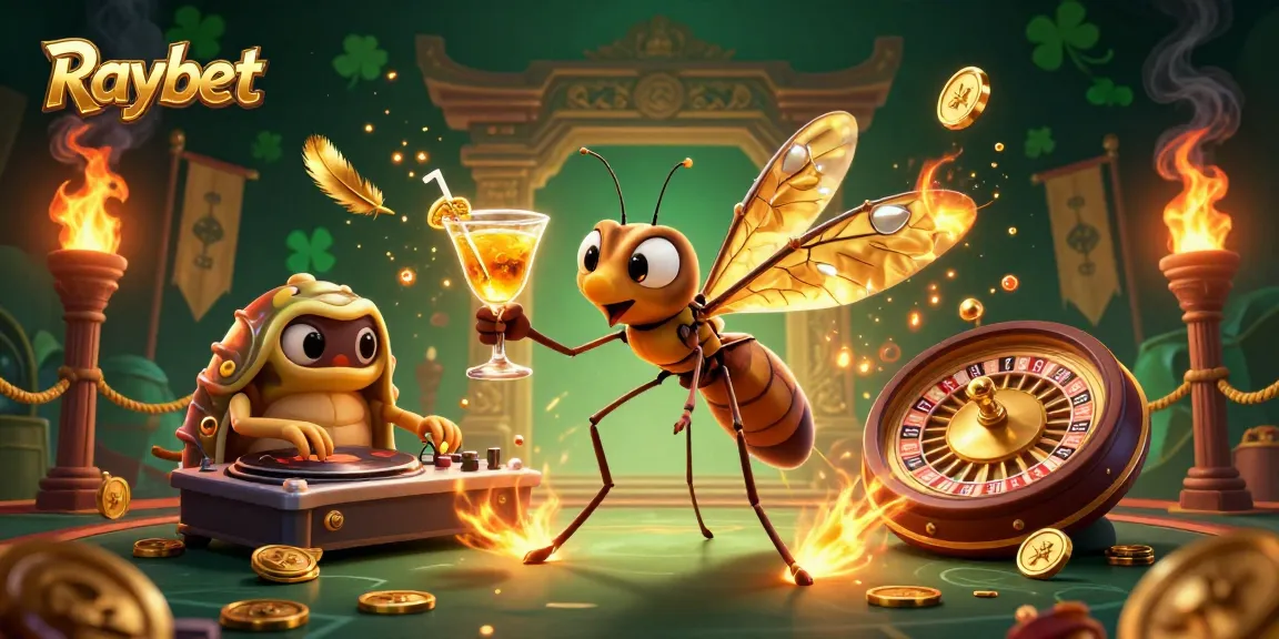 Experience thrilling gameplay at Raybet with vibrant casino elements and unique characters.