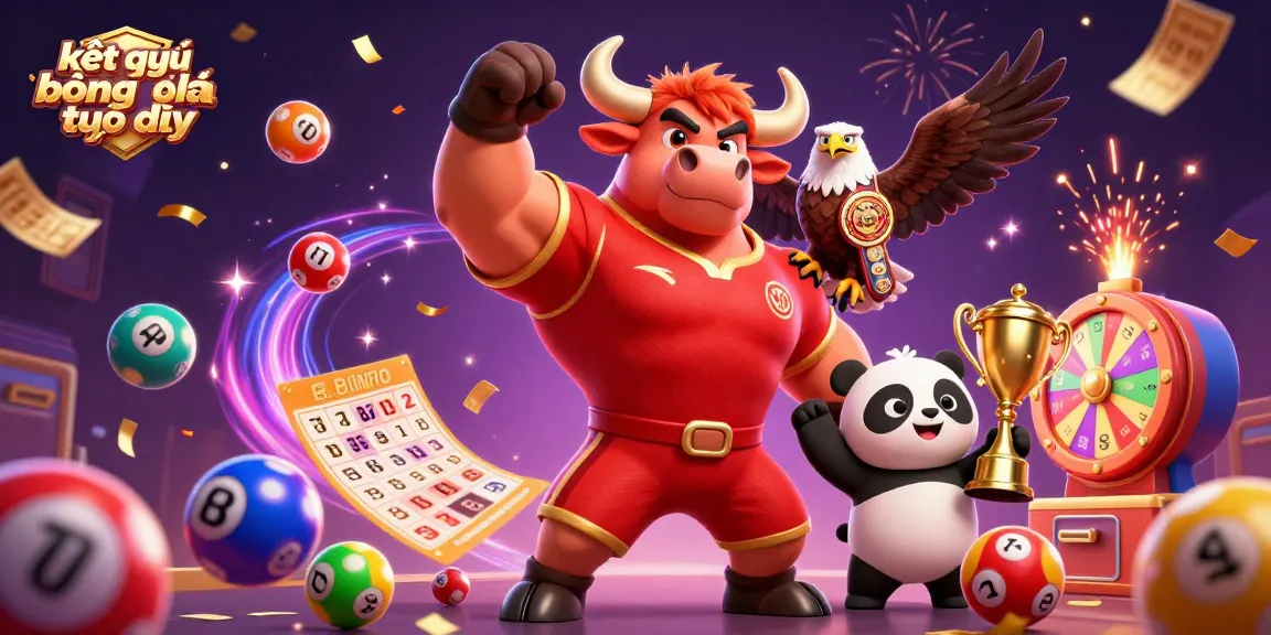 Kết quả bóng đá trực tiếp với biểu tượng độc đáo và các yếu tố game sống động.