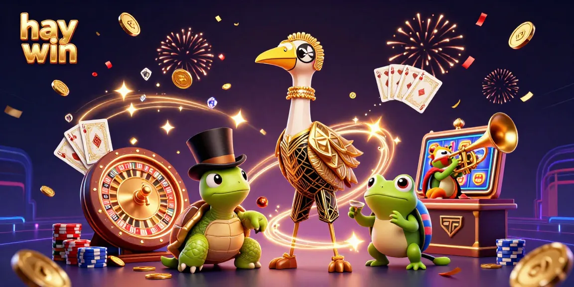 Experience thrilling gameplay at hay win while enjoying vibrant casino art and exciting game elements.