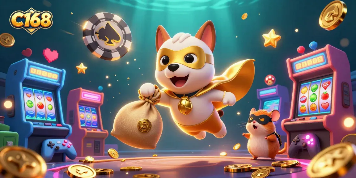 C168 players enjoy vibrant slot games in an exciting 3D casino adventure.