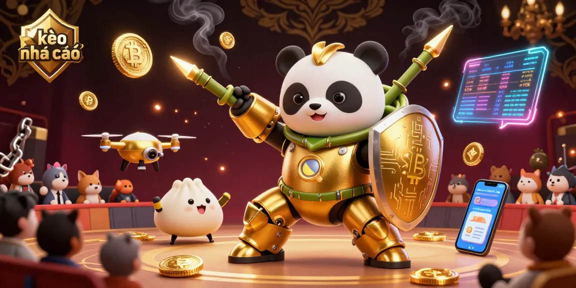 Experience the thrill of kèo nhà cái in a vibrant crypto-themed casino arena.