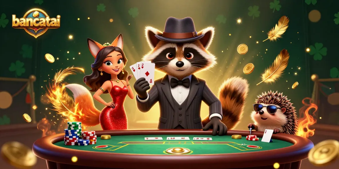 Experience the thrill of poker with bancatai, featuring vibrant characters and rich gaming elements.